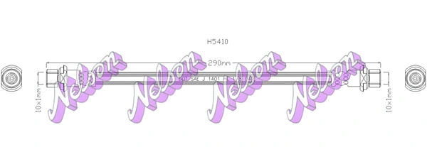 Flexible de frein KAWE H5410