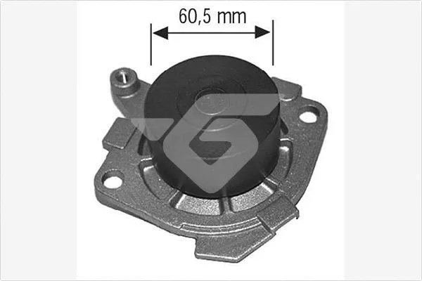 Pompe à eau, refroidissement du moteur HUTCHINSON WP181