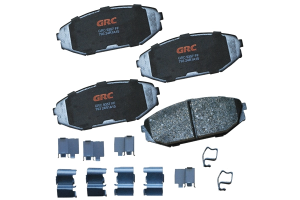 Kit de plaquettes de frein, frein à disque GRC - Ultra Brakes GCD793