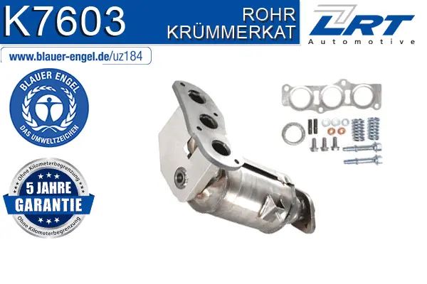Catalyseur en coude LRT K7603