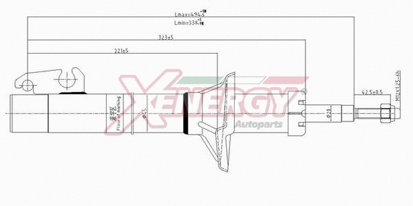 Amortisseur AP XENERGY X802633