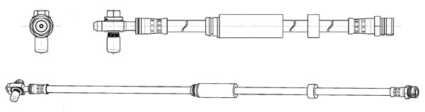 Flexible de frein CEF 514556