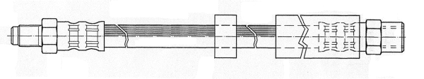 Flexible de frein CEF 511711