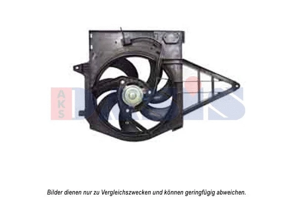 Ventilateur, refroidissement du moteur AKS DASIS 168056N