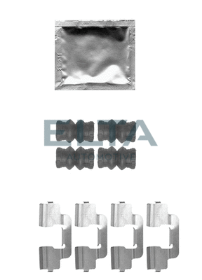 Kit d'accessoires, plaquette de frein à disque ELTA AUTOMOTIVE EA8742