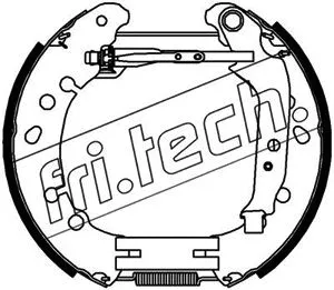 Jeu de mâchoires de frein fri.tech. 16422
