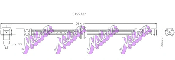 Flexible de frein KAWE H5588Q