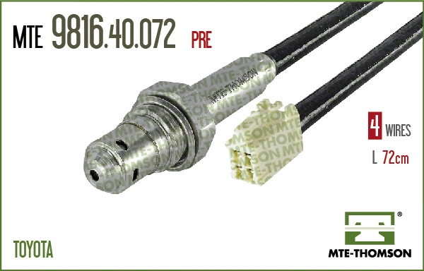 Sonde lambda MTE-THOMSON 9816.40.072