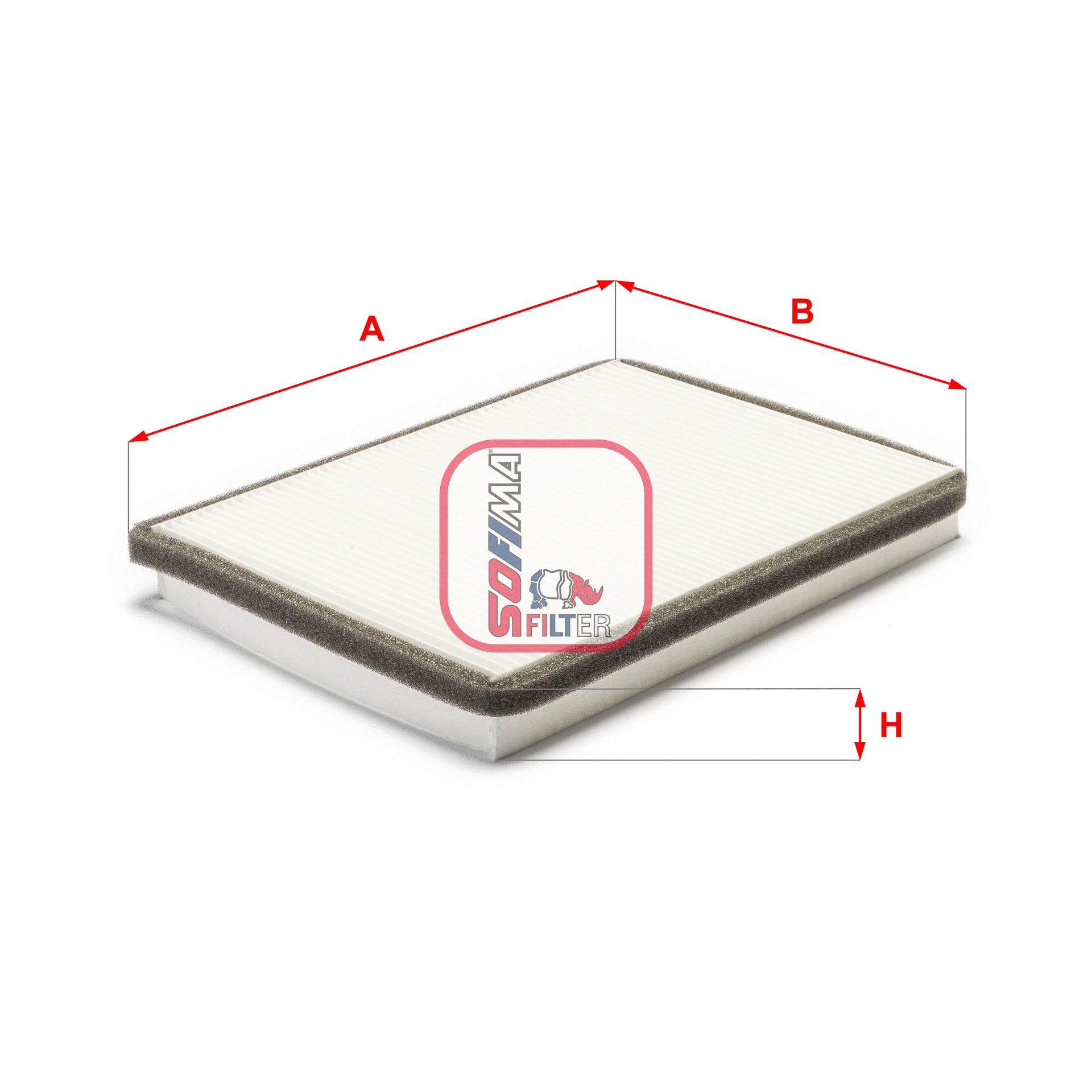 Filtre, air de l'habitacle SOFIMA S 3004 C