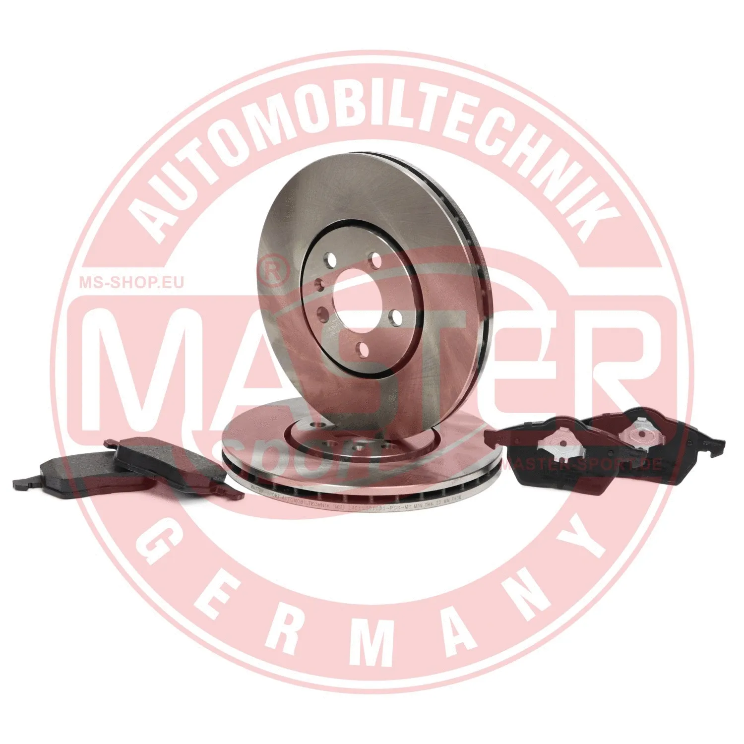 Kit de freins, frein à disques MASTER-SPORT GERMANY 202501080
