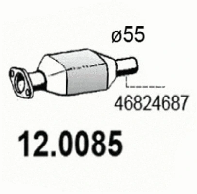 Catalyseur ASSO 12.0085