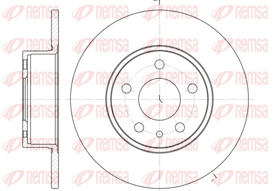 Disque de frein REMSA 6149.00