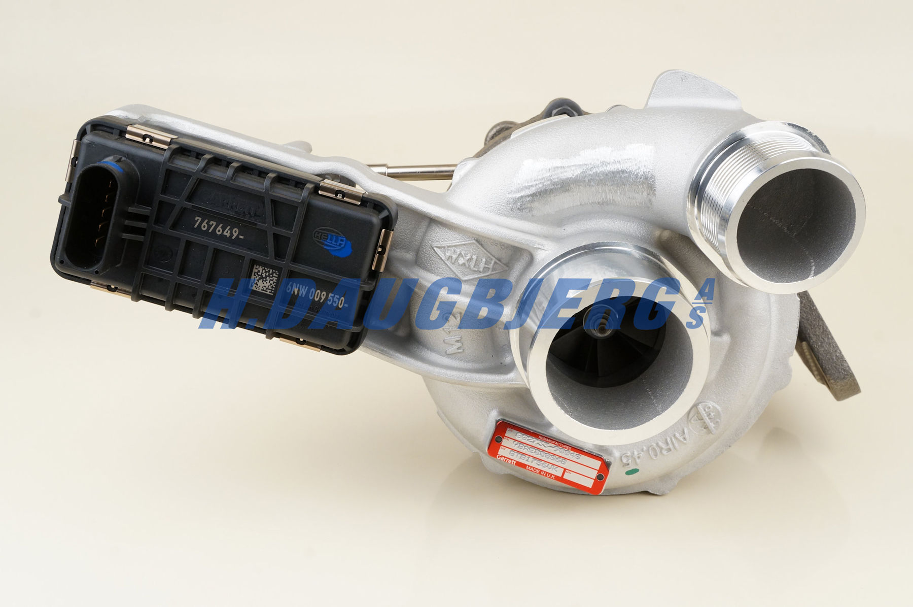 Turbocompresseur, suralimentation H. Daugbjerg 802733-9004S