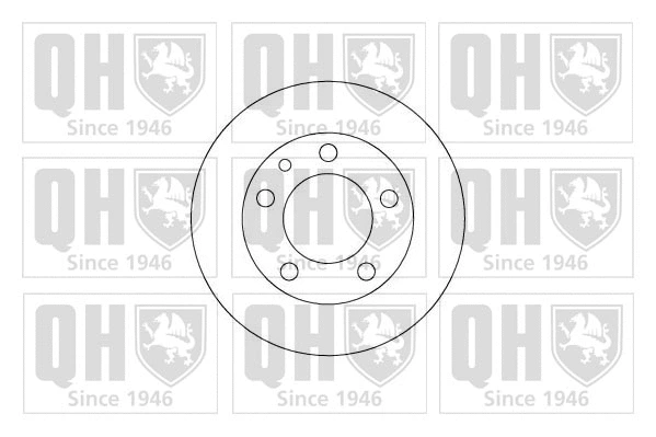 Disque de frein QUINTON HAZELL BDC3290