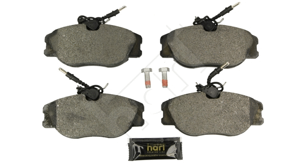 Kit de plaquettes de frein, frein à disque HART 248 946