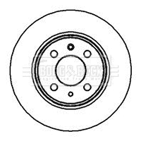 Disque de frein BORG & BECK BBD4020