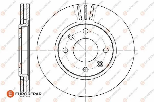 Disque de frein EUROREPAR 1618860680