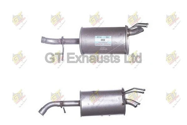 Silencieux arrière GT Exhausts GKA038