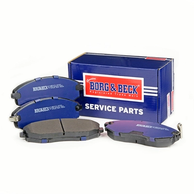 Kit de plaquettes de frein, frein à disque BORG & BECK BBP2171