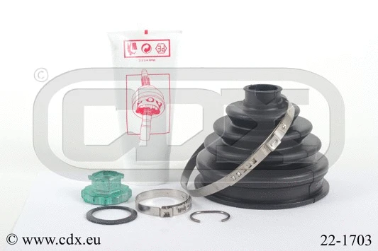Jeu de joints-soufflets, arbre de commande CDX 22-1703