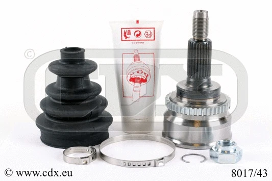 Jeu de joints, arbre de transmission CDX 8017/43