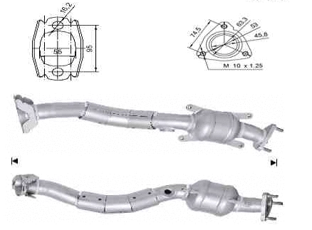 Catalyseur VEGAZ GmbH HOK-970