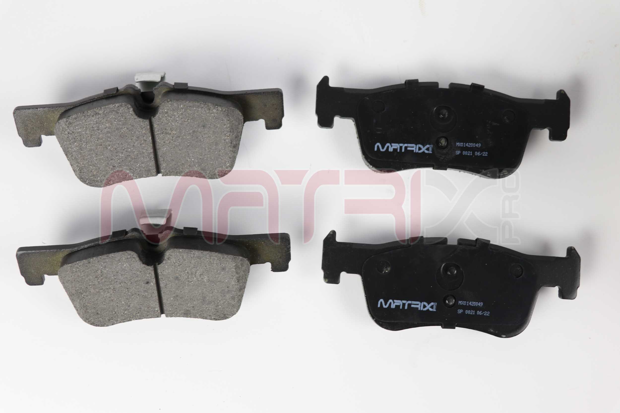Kit de plaquettes de frein, frein à disque MATRIX PRO MX01420049