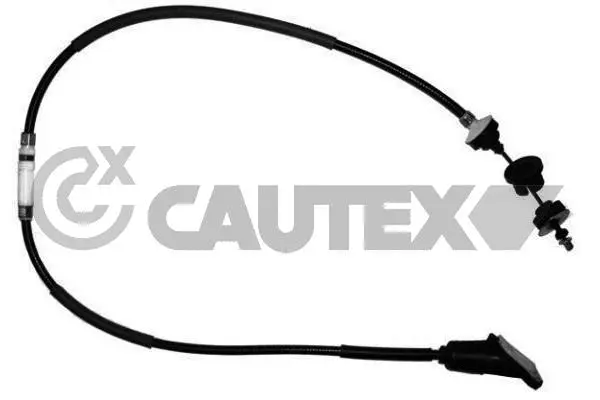 Tirette à câble, commande d'embrayage CAUTEX 038459