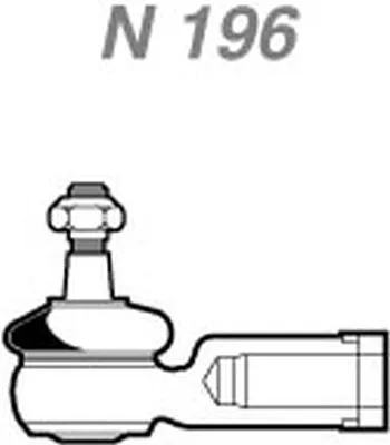 Rotule de barre de connexion NAKATA N 196