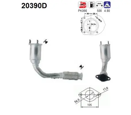Catalyseur AS 20390D