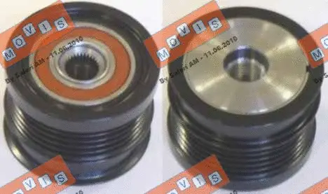 Poulie roue libre, alternateur MOVIS AST2883
