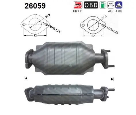 Catalyseur AS 26059