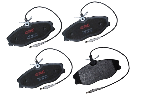 Kit de plaquettes de frein, frein à disque GRC - Ultra Brakes GMD1221