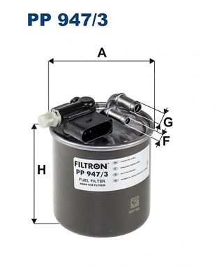 Filtre à carburant FILTRON PP 947/3