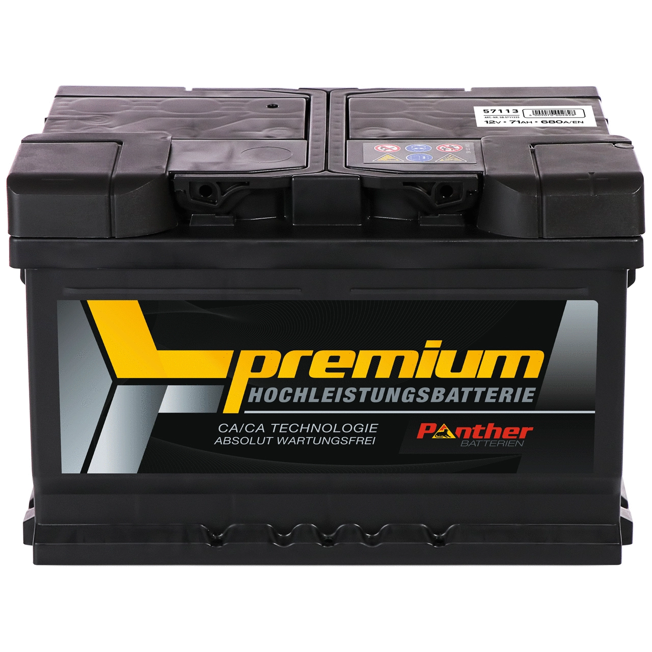 Batterie de démarrage PANTHER-BATTERIEN SB.5711333n