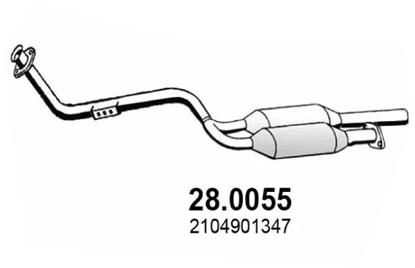 Catalyseur ASSO 28.0055