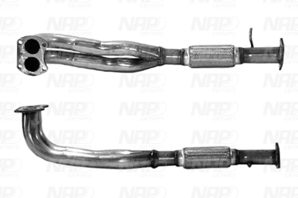 Tuyau d'échappement NAP carPARTS CAF10555