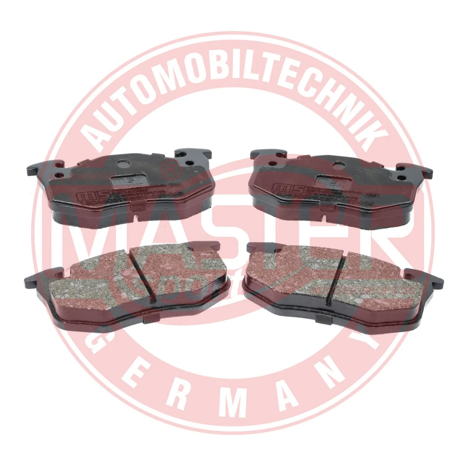 Kit de plaquettes de frein, frein à disque MASTER-SPORT GERMANY 13046039532N-SET-MS