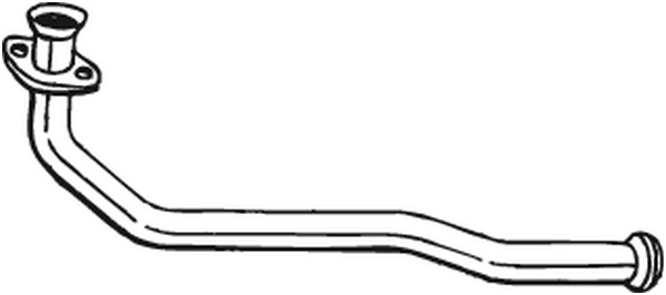 Tuyau d'échappement KLOKKERHOLM 838-213