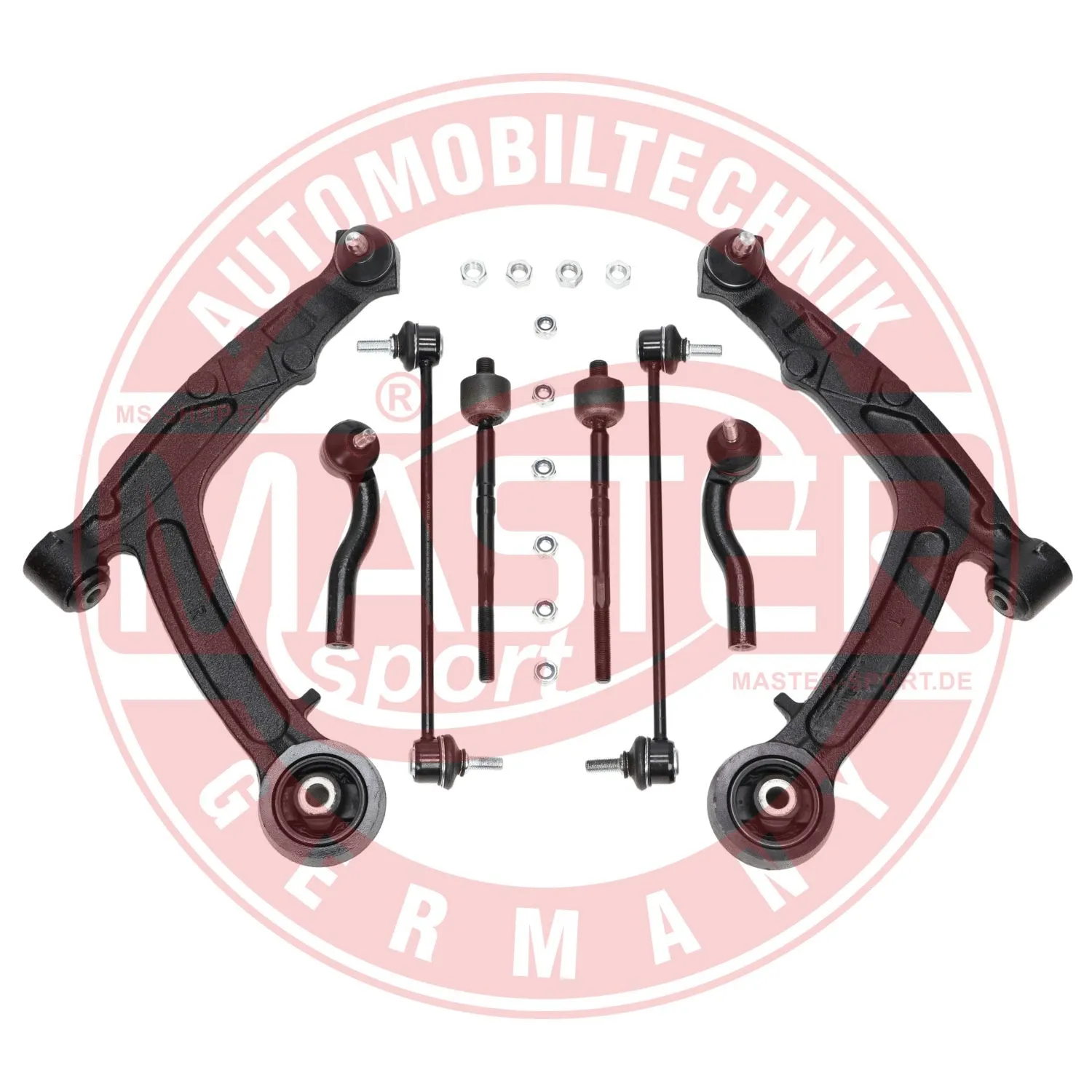 Jeu de bras, suspension de roue MASTER-SPORT GERMANY 36810/1-SET-MS