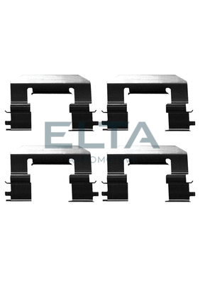 Kit d'accessoires, plaquette de frein à disque ELTA AUTOMOTIVE EA8815