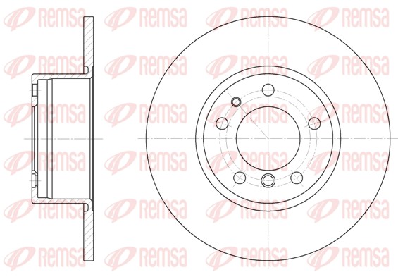 Disque de frein REMSA 6347.00