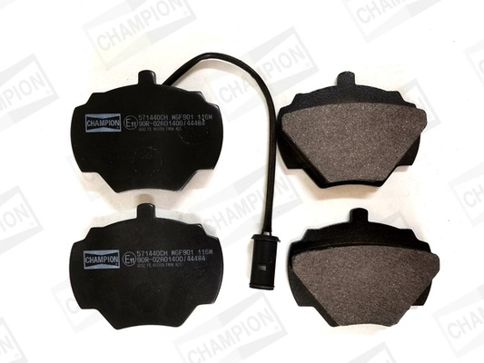 Kit de plaquettes de frein, frein à disque CHAMPION 571440CH