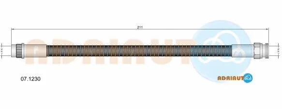 Flexible de frein ADRIAUTO 07.1230