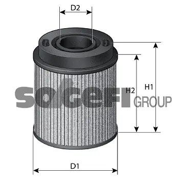 Filtre d'urée SogefiPro U100