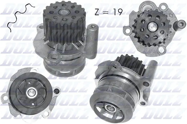 Pompe à eau, refroidissement du moteur DOLZ A251