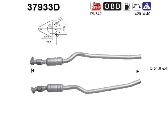 Catalyseur AS 37933D
