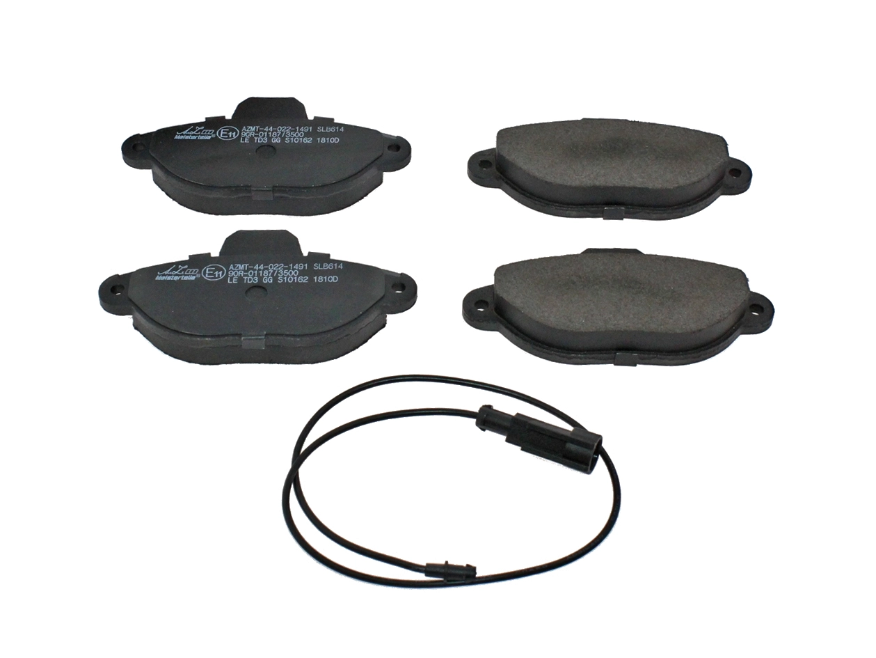 Kit de plaquettes de frein, frein à disque A.Z. Meisterteile AZMT-44-022-1491