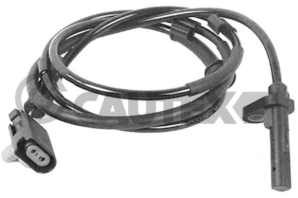 Capteur, vitesse de roue CAUTEX 755278