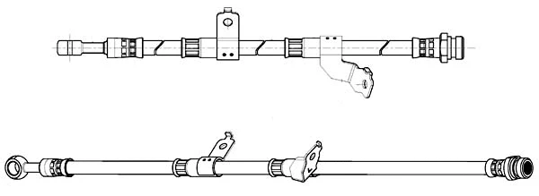 Flexible de frein CEF 514623